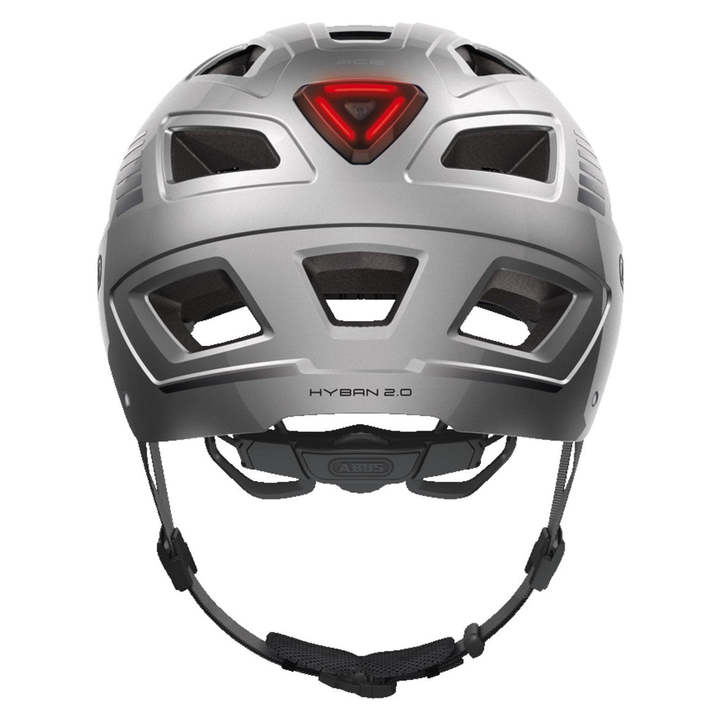 Abus Hyban 2.0 Signal helmet - Silver